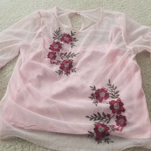 Hollister bell sleeve XS top